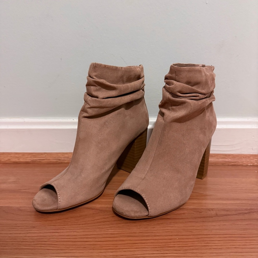 Chinese Laundry Peep Toe Booties